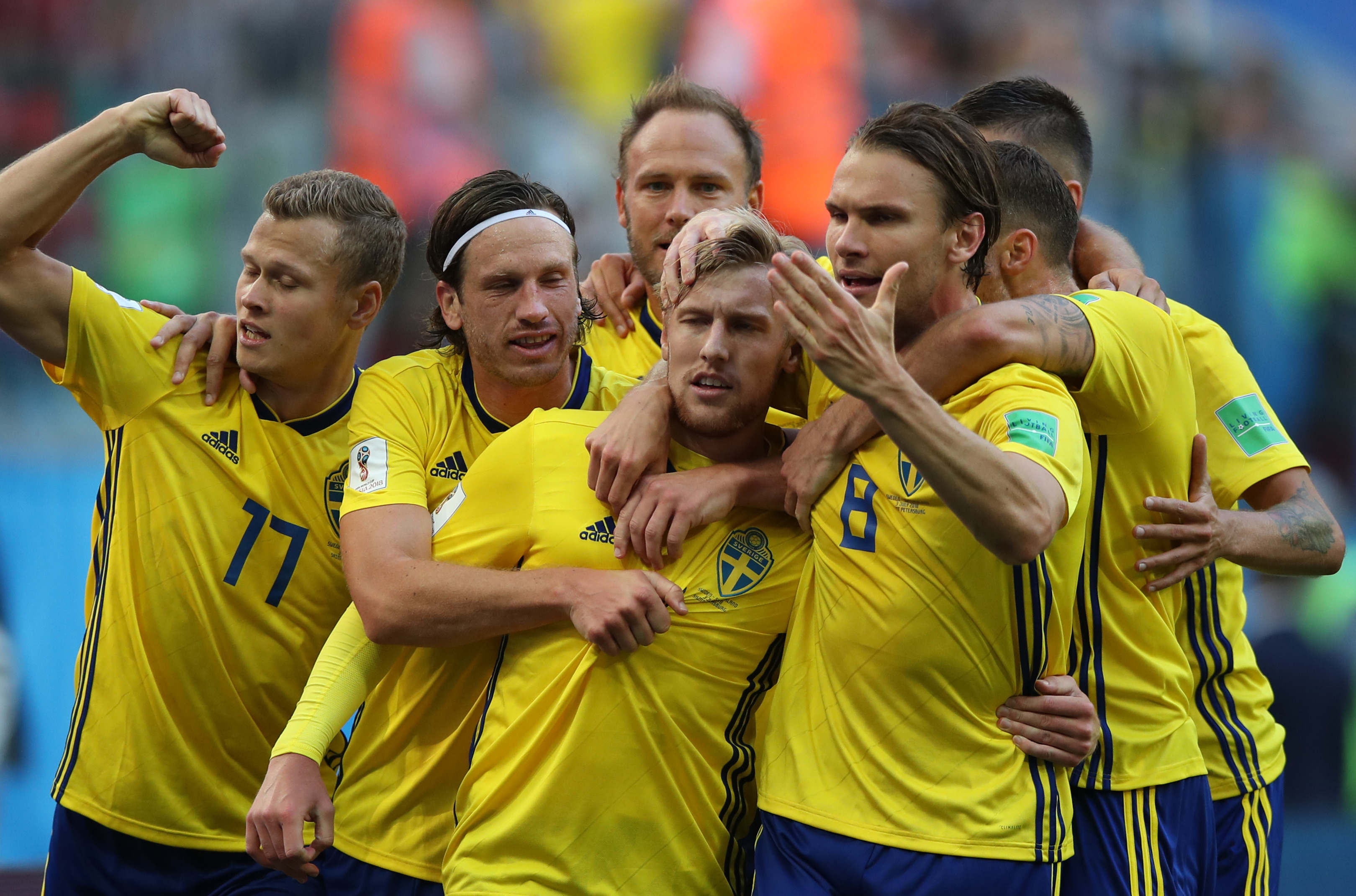 瑞典队击败对手成功晋级 瑞典队击败对手成功晋级