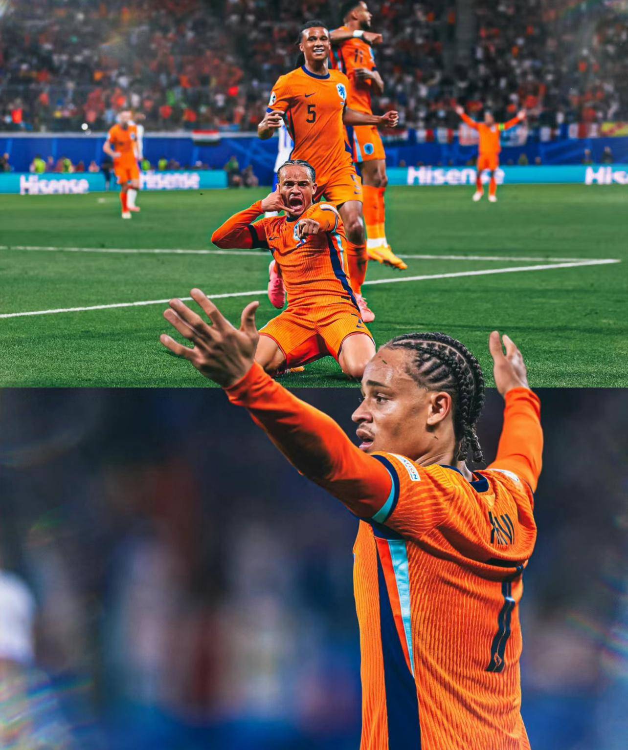 荷兰队在比赛中展现出较强实力 荷兰队在比赛中展现出较强实力