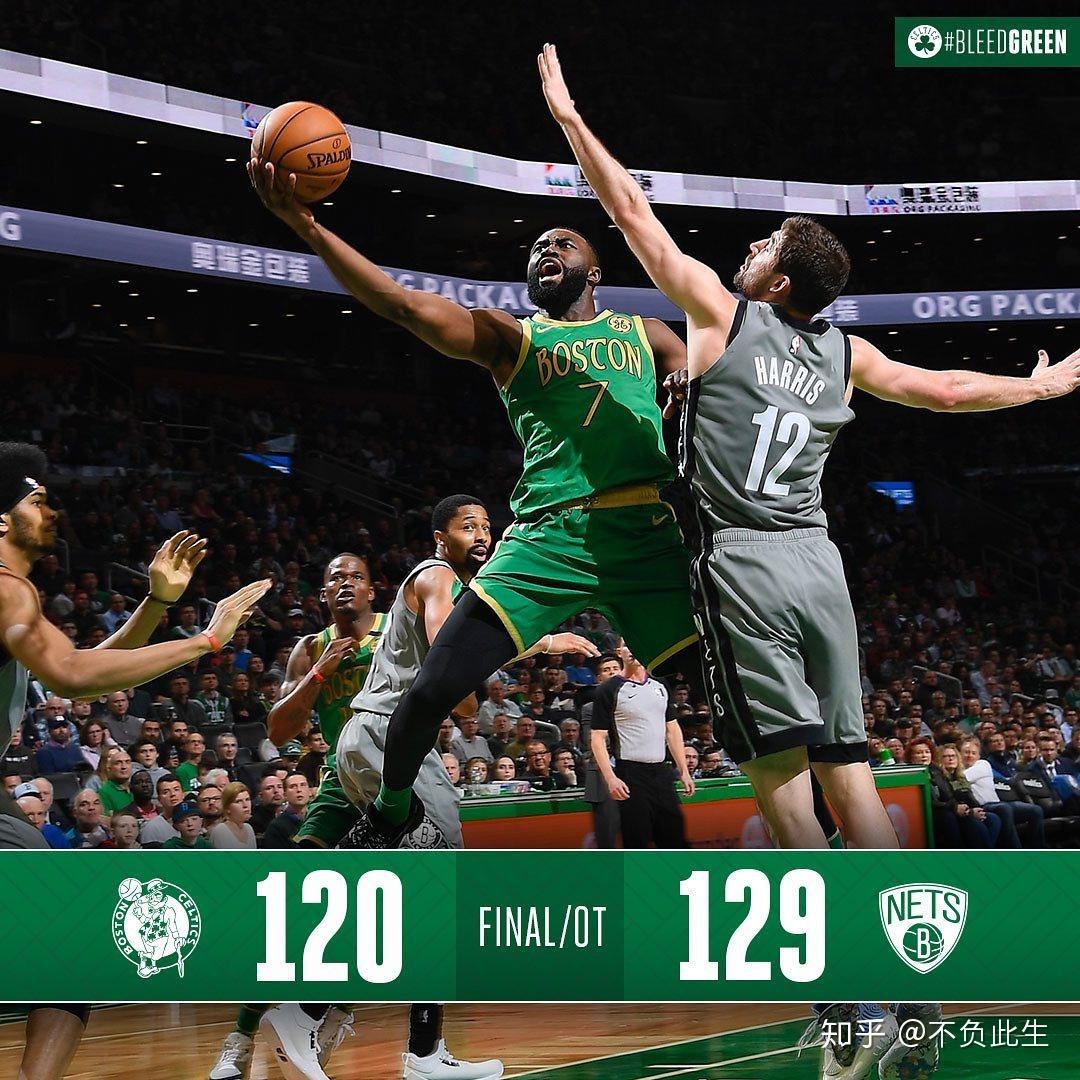 篮网碾压凯尔特人，拉文刷新纪录